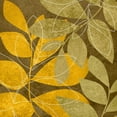 thumbnail image 3 of Emery, Kristin 12x12 Black Modern Framed Museum Art Print Titled - Yellow and Brown Leaves II, 3 of 5