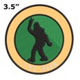 thumbnail image 2 of Bigfoot I've Seen 3.5" Iron On Or Sew On Embroidered Fabric Badge Patch Unexplained Mysteries Iconic Series, 2 of 2