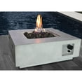 thumbnail image 2 of Living Source International Stone Propane/Natural Gas Fire Pit Table - Charcoal, 2 of 5