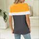thumbnail image 4 of Camisetas con Cuello en V Mujeres Galaxy Print astral Manga Corta Top, Ligero Y Cómodo de Mujer Camisetas Casuales, 4 of 4