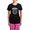 With Pink Pant, variant on CafePress - IT Wheel Of Answers Women's Dark Pajamas - Women's Short Sleeve Print T-Shirt and Pants Dark Cotton Pajama Set