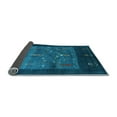 thumbnail image 2 of Ahgly Company Indoor Rectangle Abstract Light Blue Contemporary Area Rugs, 8' x 10', 2 of 4