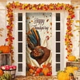 thumbnail image 4 of Diceymbol Thanksgiving Door Cover Decor 35x78 Inch Holiday Polyester Door & Wall Decoration Autumn Festival Party Entryway Display, 4 of 6