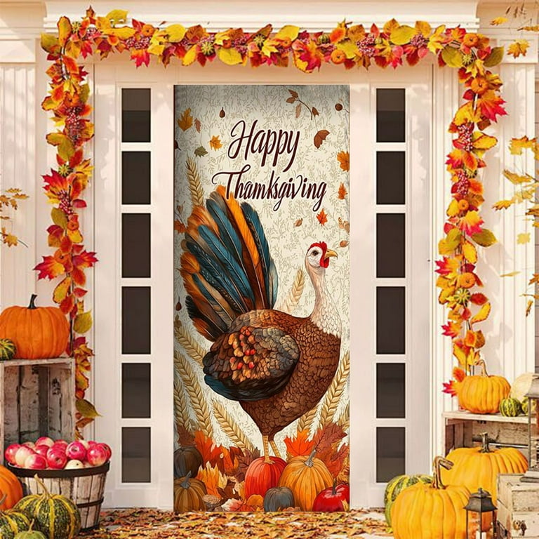 Thanksgiving Decorations Happy Thanksgiving Banner