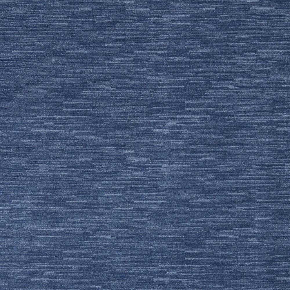 8' X 10' Navy Blue Non Skid Indoor Outdoor Area Rug