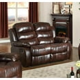 thumbnail image 3 of GTU Furniture Motion Living Room Pu Leather Pillow Top Backrest and Armrests Couch Set, 3 of 4