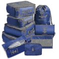 thumbnail image 4 of 26-27 Travel Organizer Set 9-Piece for Luggage Clothes Shoes Storage, 4 of 5