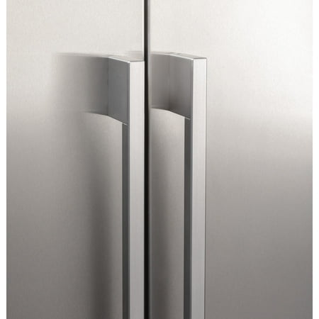 Monogram - 25.1 Cu. Ft. Side-by-Side Built-In Smart Refrigerator - Stainless steel