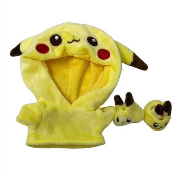 Pikachu outfit fit 17.5cm Collectable Doll to Showoff Unique Personality in a Fun Outfit