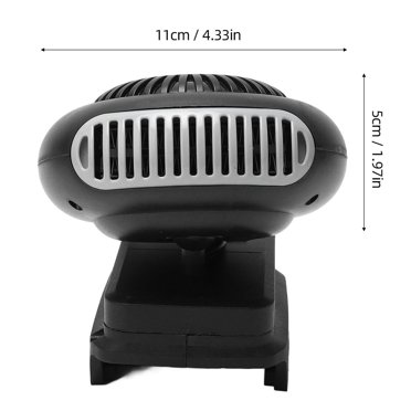 Amazon Basics Ceramic Space Heater, Mini Heater For Office Desk, Por