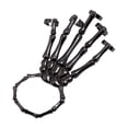 thumbnail image 2 of Halloween Hand Bonea Skeleton Elastic Bracelet Metal Ghost Hand Bracelet Jewelry Gift, 2 of 2
