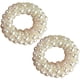 thumbnail image 3 of 2 piezas de coleteros elásticos con perlas para el pelo, accesorios para el cabello para mujer, 3 of 5