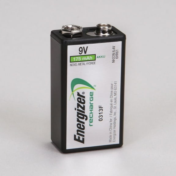 Energizer Rechargeable Nimh 9-V Battery