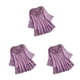thumbnail image 1 of Camisa de moda mujer Sonducket Blusa vintage fibra púrpura 5XL, 1 of 6