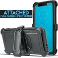 thumbnail image 2 of Value Pack ! for Moto E6 case Phone Case 360° Cover Screen Protector Clip Kickstand Holster Hybrid Shock Bumper (Deer), 2 of 4