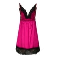 thumbnail image 5 of YUNAFFT Clearance Pajamas For Women Plus Size Fire Sale Women Sexy Bow Lace Lingerie Nightwear Underwear Robe Babydoll Sleepwear Dress, 5 of 6