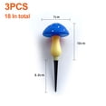 thumbnail image 2 of Lámpara solar en forma de hongo, lámpara solar en forma de hongo para jardín al aire libre, resistente al agua, lámpara LED solar en forma de hongo multicolor., 2 of 5
