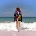 thumbnail image 2 of ¡Canta! 3 Toalla de playa de secado rápido con diseño temático, regalo para mujeres y niñas, ideal para cumpleaños, fans, amantes de la música, uso en la playa o al aire libre, 78 × 180 cm, 2 of 6