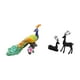 thumbnail image 5 of Majestuoso Pavo Real Y Elegante Reno, Conjunto De Esculturas Para El Hogar, Jardín, Patio, Sala De Estar, Estudio, Balcón, Decoración De Mesa., 5 of 8