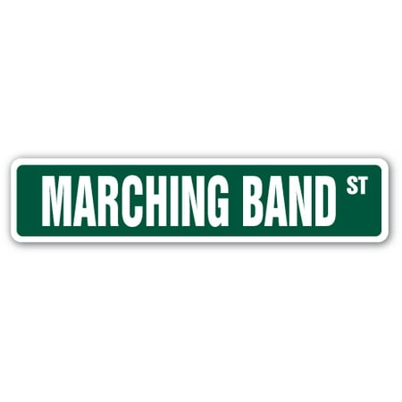 MARCHING BAND Street Decal high school football military cheerleader | Indoor/Outdoor |  7