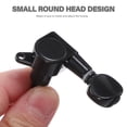 thumbnail image 3 of RENACLIPY 6Pcs Guitar Tuning Pegs Black Material Universal Guitar Accessories for Replacement, 3 of 8