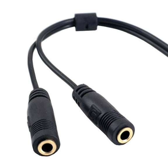2 Adapter Cable Headphone and Speaker Adapter Headset Convertor Audio Cable