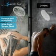 thumbnail image 5 of SparkPod High Pressure Rainfall Shower Head, Easy Install, Energy Saving (8" Round, Luxury Polished Chrome), 5 of 8