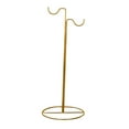 thumbnail image 3 of Handbag Display Stand Purse Holder Tabletop Rack Carbon Steel with 2 Hanging Hooks for Retail Store Boutiques, 3 of 9