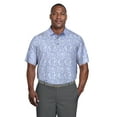 thumbnail image 5 of Ben Hogan Men's & Big Men's Watercolor Geo Printed Golf Polo, Sizes S-5XL, 5 of 7