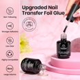 thumbnail image 3 of Set de gel adhesivo para uñas Beetles, 15 ml, 2 unidades, 20 pegatinas, 3 of 7