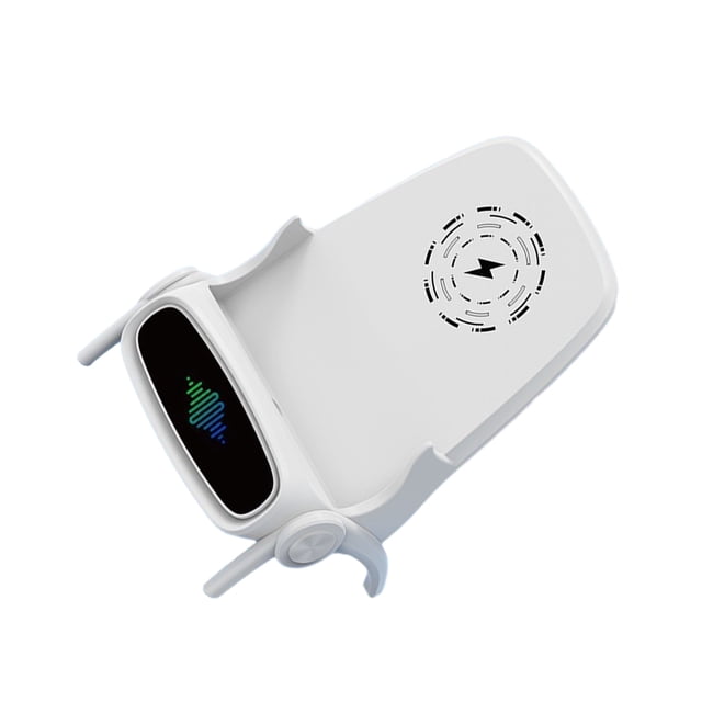 Matsuzay Soporte de carga USB compacto y ligero de plástico para todos los dispositivos, soporte de carga para teléfonos móviles Electrónica Blanco