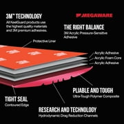 Megaware ذاتية اللصق DIY Keel Guard - تطيل حياة قاربك - 5 بوصات واسعة (أسود)