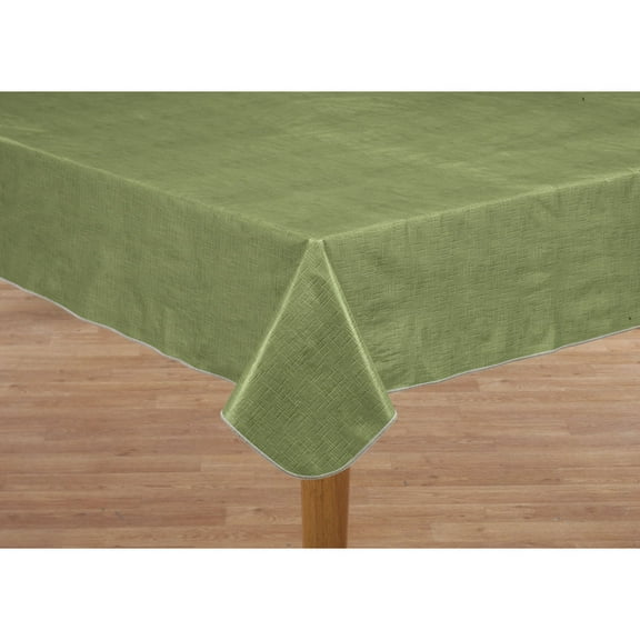 Illusion Weave Vinyl Table Cover by HSK 60" x 90" Oblong