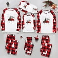 thumbnail image 3 of Wyobmus Christmas Family Parent-Child Outfits Lounge 2 Piece Sets Print Long Sleeve Top and Paid Pants Sleepwear Christmas Pajamas for Baby, 3 of 3