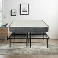 thumbnail image 4 of Gowtun 10-Inch Pocketed Coil Rolled Medium Plush Mattress And Metal Platform Bed, King Size, 4 of 5