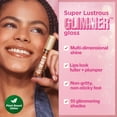 thumbnail image 5 of Revlon Super Lustrous Glimmer High-Shine Lip Gloss, 010 Indigo Ice, 0.13 fl oz, 5 of 15