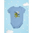 thumbnail image 3 of I'm Pirate Dinosaur Bodysuit Infant -Image by Shutterstock,  18 Months, 3 of 4