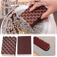 thumbnail image 4 of Magic Emery Cleaning Sponge, Carborundum Pot Scrubber Sponge Brush Eraser Scrub Pad, Heavy Duty Tough Stain Grease Remover for Pots Pans Cookware Kitchen Cleaning, 4 of 7