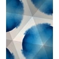 thumbnail image 2 of Stramel, Renee W. 12x14 White Modern Wood Framed Museum Art Print Titled - Indigo Daydream VI, 2 of 4