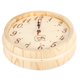 thumbnail image 1 of Reloj De Madera Para Colgar En La Pared, Accesorios De Sauna Duraderos Para Sala De Sauna, Bar, Dormitorio, Oficina, Sala De Fitness, Cocina, Sala De Estar Mgaxyff Otros, 1 of 8