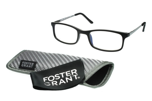 foster grant reading glasses with case