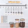 thumbnail image 2 of Juego de 7 cucharas medidoras U-Taste de acero inoxidable 18/8, 2 of 8