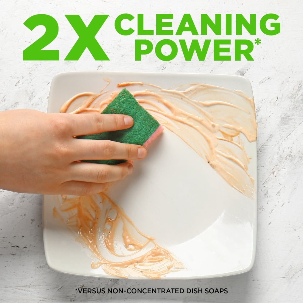 Kroger Ultra Concentrated Antibacterial Liquid Dish Soap Green Apple Scent 28 fl oz - 3 count