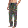 thumbnail image 5 of GZHJMY Lovely Dog Claw Mens Pajama Pants, Comfortable and Soft Men&nbsp;Pajama&nbsp;Bottoms, with Pockets and Drawstring, Christmas New Year Birthday Father's Day, 5 of 7