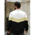 thumbnail image 3 of Fexilor Men's Bomber Jacket Casual Zipper Coat with Pockets Winter Windproof Jacket, 3 of 7