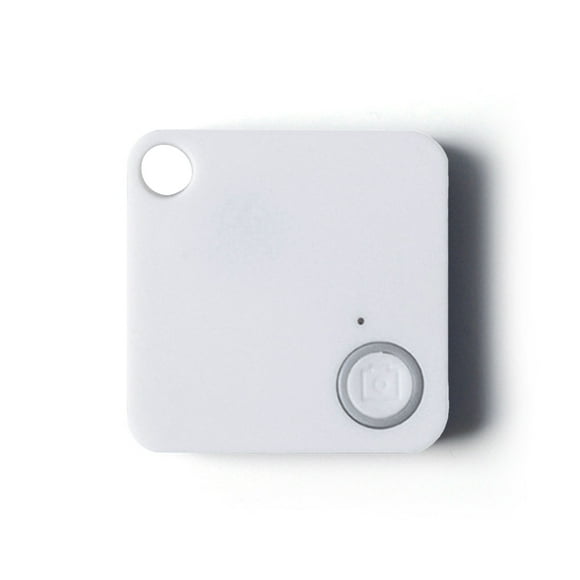 Methold Rastreador de posicionamiento para prevenir pérdidas, recordatorio compatible con Bluetooth, billetera antipérdida, buscador de llaves para Teléfono y Comunicación Blanco