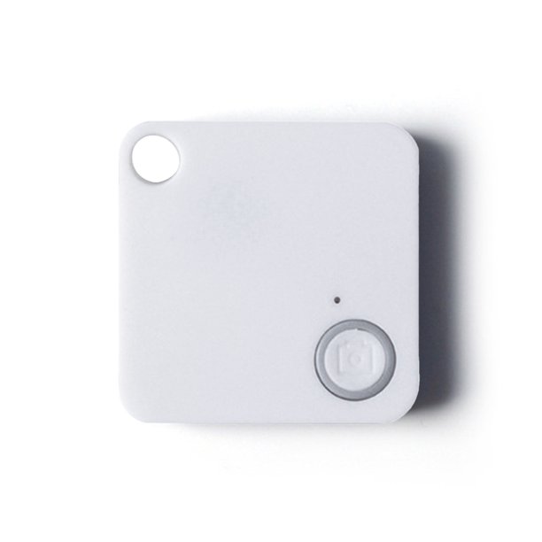 Methold Rastreador de posicionamiento para prevenir pérdidas, recordatorio compatible con Bluetooth, billetera antipérdida, buscador de llaves para Teléfono y Comunicación Blanco