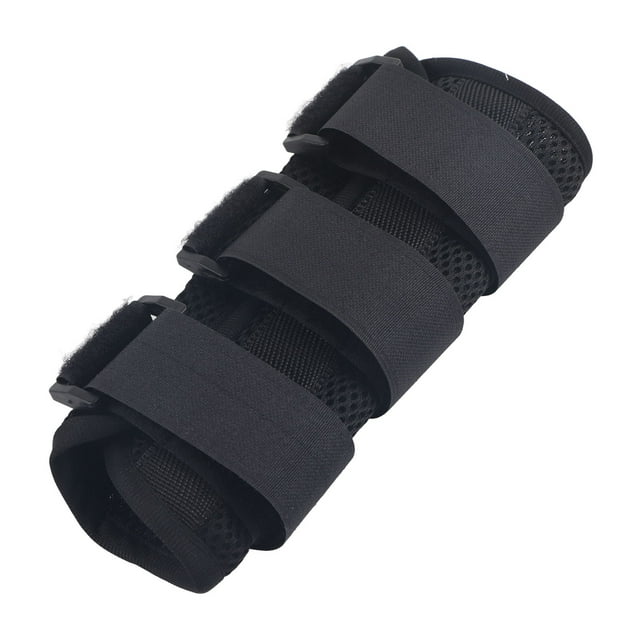 Support d'Avant-bras Support de Bras Support de Coude Attelle d'Avant-bras Fermement Fixée Support de Bras Amélioré Flexible Réglable avec 4 Crochets et Sangles