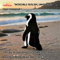 thumbnail image 5 of PuffPurrs Lifelike African Penguin Plush Toy, Cute Realistic Black Facial Mask Teddy Stuffed Animal, Black and White Plumage Unique Toy Gift, 29 CM/11 In, 5 of 7