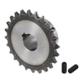 thumbnail image 3 of Unique Bargains ISO/DIN 06B-1 Roller Chain Sprocket B Type 20mm Bore, 3/8' Pitch, Hardened 24 Tooth, 3 of 5